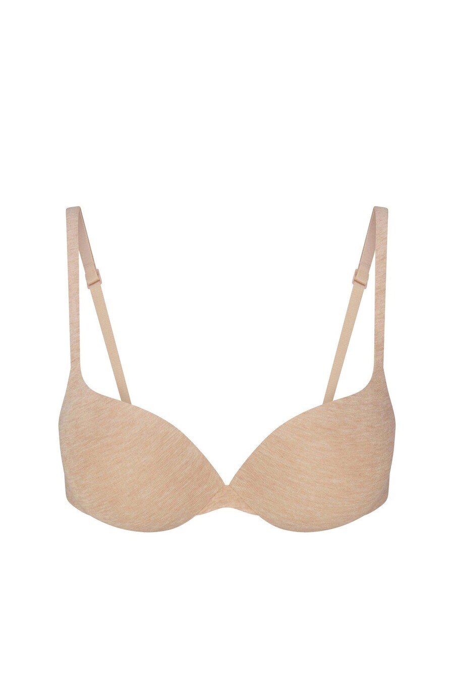 SKIMS ultimate teardrop push-up  Bra Light Heather clay 34A